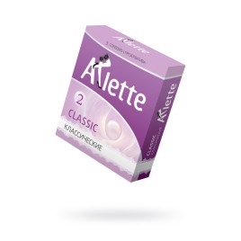 Презервативы Arlette, classic, классические, латекс, 19 см, 5,5 см, 3 шт.