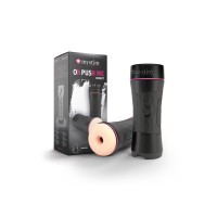 Мастурбатор Mystim OH PUSH ME Donut,TPE, телесный, 21,5 см