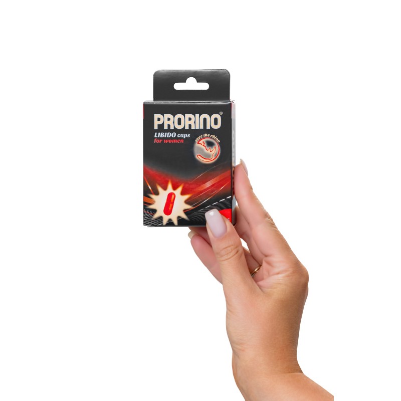 Энергетические капсулы Ero Prorino black line Libido для женщин, 10 шт.