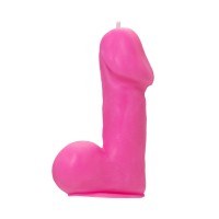 Свеча Pecado BDSM «Пенис средний», розовая, 47 гр.