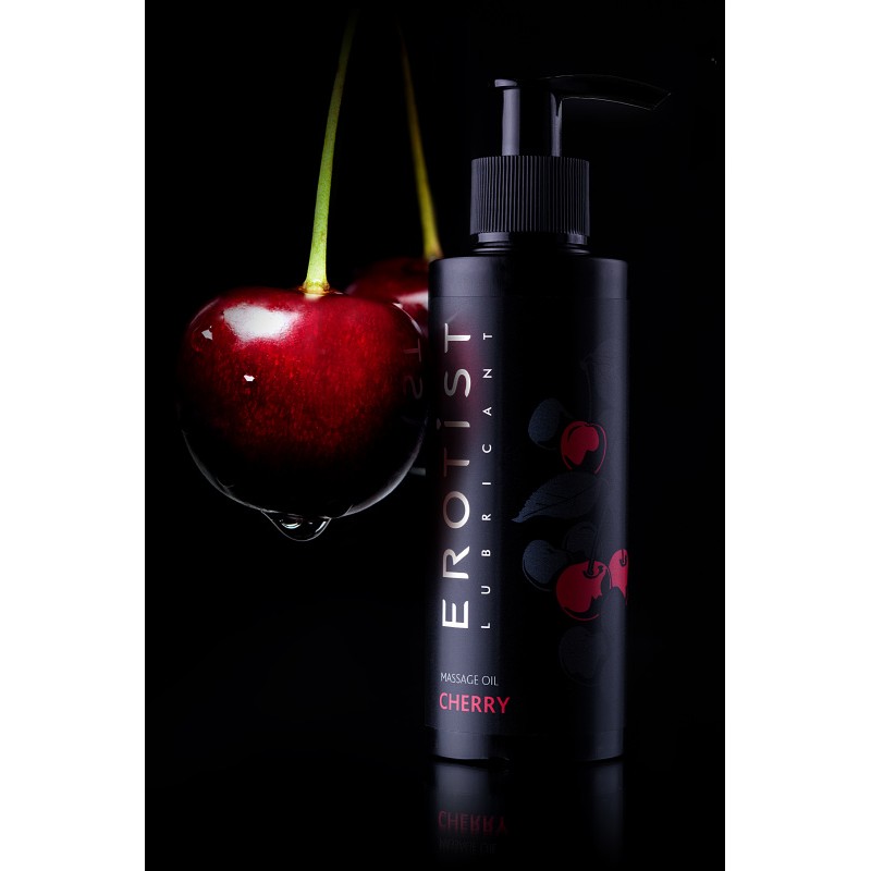 Массажное масло Erotist CHERRY, съедобное, вишня, 150 мл