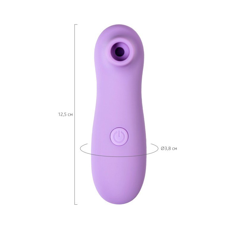 Вакуум-волновой стимулятор клитора Flovetta LILAC, ABS пластик, фиолетовый, 12,5 см