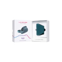 Мастурбатор нереалистичный LOVENSE Gush, силикон, голубой, 8,6 см