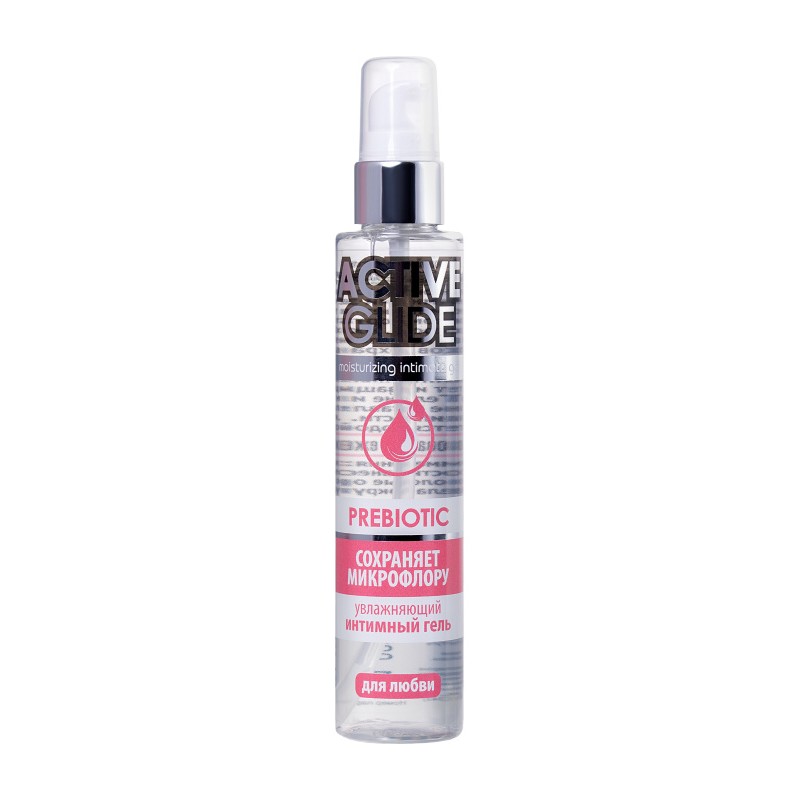 Увлажняющий интимный гель ACTIVE GLIDE PREBIOTIC, 100