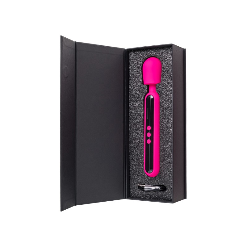 Интимный массажер eroTeq Mashr, силикон, розовый, 23,5 см