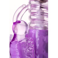 Вибратор с клиторальным стимулятором A-Toys by TOYF Serk High-Tech fantasy, TPE, фиолетовый, 24,5 см
