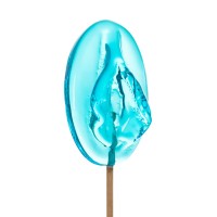Леденец Sosuчki «Вагинка Blue Curacao», голубая, 50 гр.