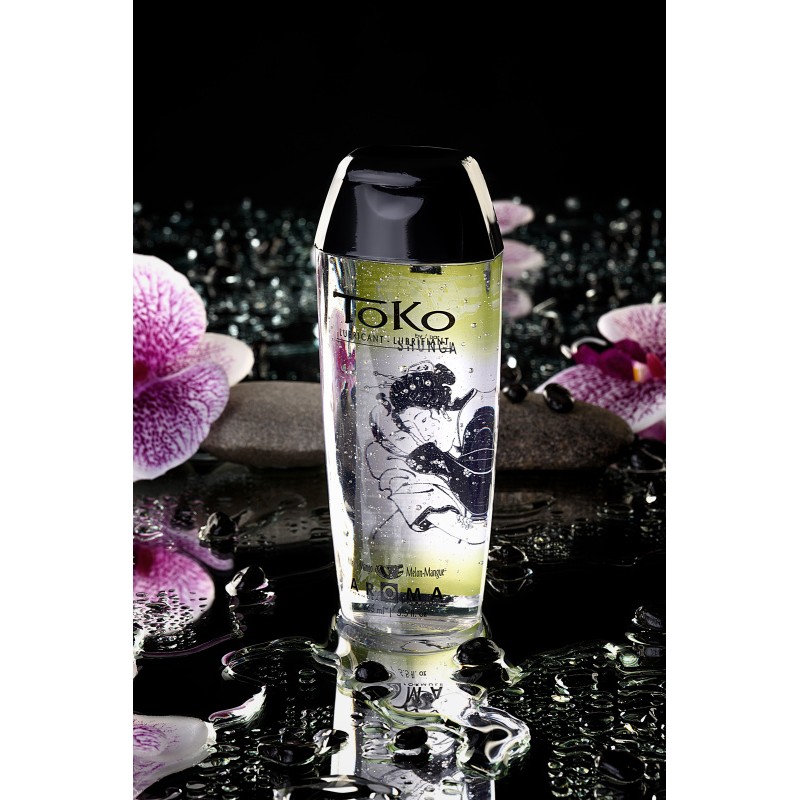 Лубрикант Shunga Toko Aroma на водной основе, дыня и манго, 165 мл