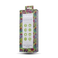 Вибратор TOYFA Dolce Jaxon, силикон, зеленый, 12,5см