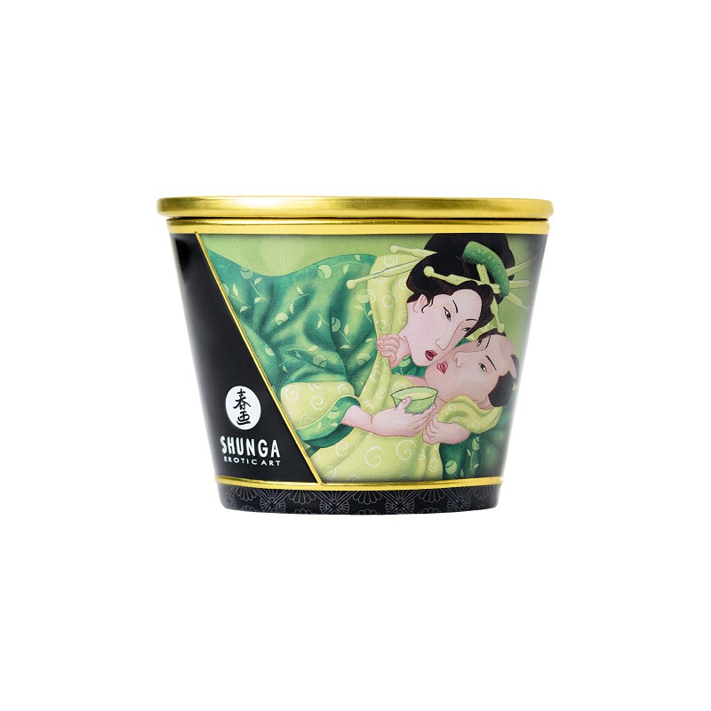 Массажное аромамасло в виде свечи Shunga «Спокойствие. Зеленый чай»(Zenitude.Exotic Green Tea) 170мл
