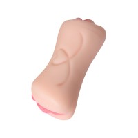 Мастурбатор реалистичный Juicy Pussy by TOYFA Pretty Mouth, рот и вагина, SoftSkin, телесный,17 см