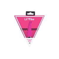 Вибратор с клиторальным стимулятором Lil'Vibe, силикон, розовый, 13 см