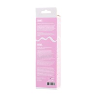 Вибратор с клиторальным стимулятором Flovetta Iris, силикон, голубой, 22 см