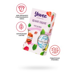 Набор гелей-смазок Yovee для любви (721013+721051), вкусовой (карамель) + увл (гиалурон), 2х100мл