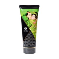 Массажный крем для тела Shunga «Груша и зеленый чай» (Pear&Exotic Green Tea), съедобный, 200мл
