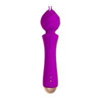 Вибратор Flovetta HYACINTH, силикон, фиолетовый, 21,5 см