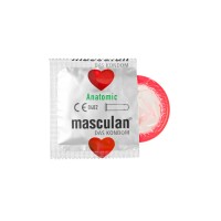 Презервативы masculan Anatomic №3, анатомической формы, 5,3 см, 18,5 см, 3 шт