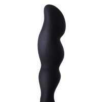 Стимулятор простаты Erotist Second, силикон, черный, 14 см