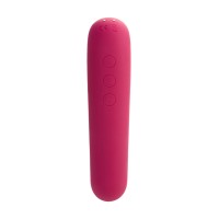 Вакуум-волновой стимулятор клитора Satisfyer Dual Love Connect App, силикон, красный, 16 см.