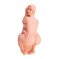 Мастурбатор реалистичный KOKOS VALENTINA, TPR, телесный, 42 см