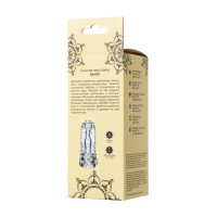 Мастурбатор нереалистичный Lingam by TOYFA Savitri, TPE, прозрачный, 14 см