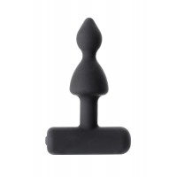 Изображение Erotist Анальная вибровтулка Erotist Arrow, черный, силикон, 8,5 см