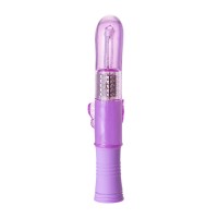 Вибратор с клиторальным стимулятором A-Toys by TOYFA High-Tech fantasy, TPE, фиолетовый, 22,4 см