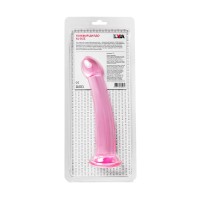 Нереалистичный фаллоимитатор Jelly Dildo XL Toyfa Basic, TPE, Розовый, 22 см