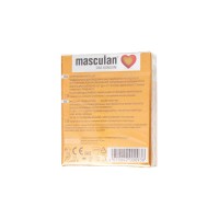Презервативы Masculan, 5 ultra, золотые, 19 см, 5,3 см, 3 шт.(Gold № 3)