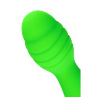 Анальная втулка A-Toys by TOYFA Terg, силикон, зеленый, 10 см