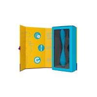 Стимулятор точки G с фиксацией формы Satisfyer G-Spot Flex 5 Connect App, голубой, 19,6 см
