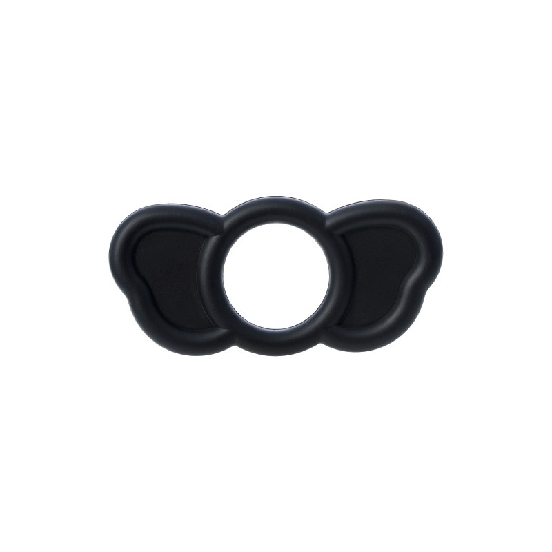 Набор эрекционных колец Sexus Men ELEPHANT RINGS, силикон, чёрный