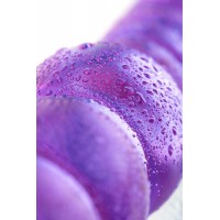 Фото Sexus Glass Двусторонний фаллоимитатор Sexus Glass, стекло, розовый, 22,5 см