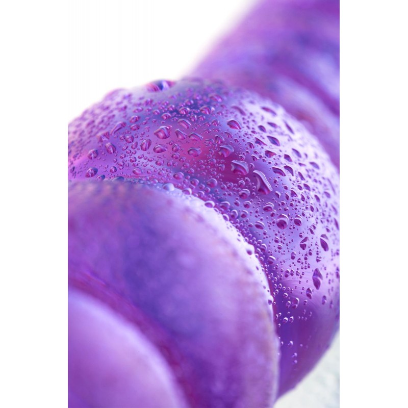 Фото Sexus Glass Двусторонний фаллоимитатор Sexus Glass, стекло, розовый, 22,5 см