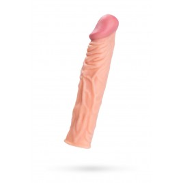 Насадка на пенис A-Toys by TOYFA Cordi, SoftSkin, телесный, 19,5 см