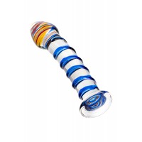 Изображение Sexus Glass Нереалистичный фаллоимитатор Sexus Glass, стекло, прозрачный, 18 см