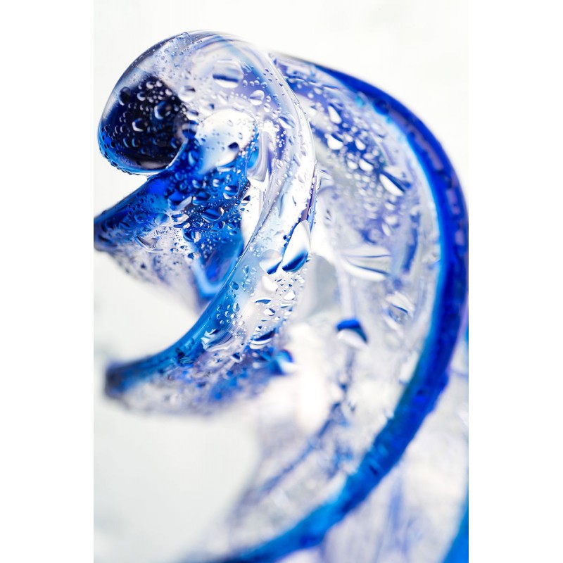 Изображение Sexus Glass Нереалистичный фаллоимитатор Sexus Glass, стекло, прозрачный, 18,5 см