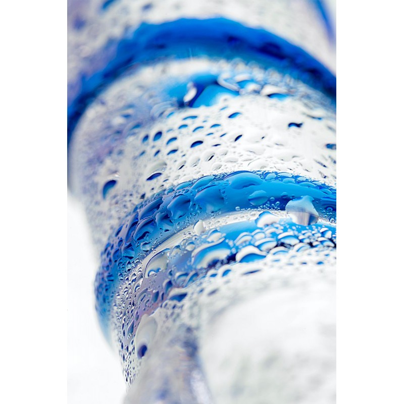 Фото Sexus Glass Двусторонний фаллоимитатор Sexus Glass, стекло, прозрачный, 22,5 см