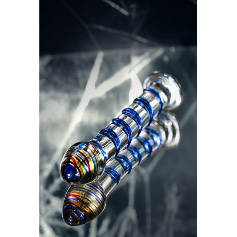 Изображение Sexus Glass Нереалистичный фаллоимитатор Sexus Glass, стекло, прозрачный, 18 см