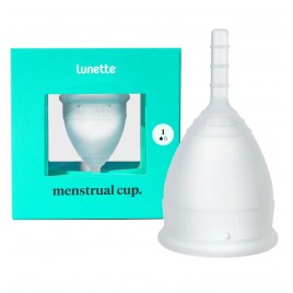 Прозрачная менструальная чаша Lunette Cup 25 мл
