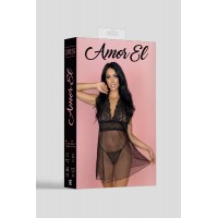 Amor EL, Испания Эротическое платье Castalia S/M черное Amor EL, Испания Эротическое платье Castalia S/M черное