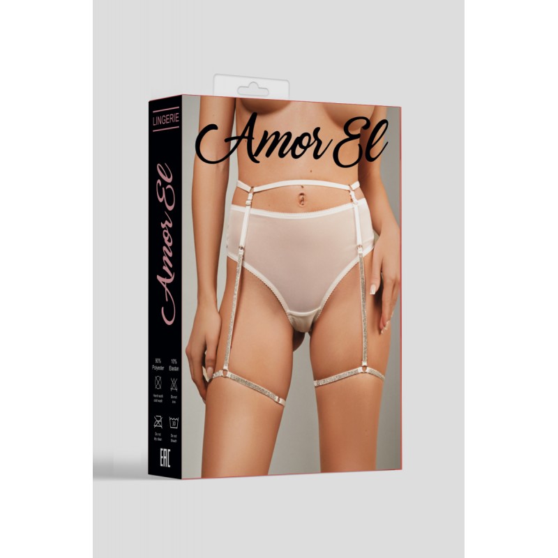Amor EL, Испания Трусики с поясом и гартерами S/M