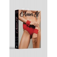 Amor EL, Испания Бесшовные трусики-танго с цепочкой и наручниками Amor EL, Испания Бесшовные трусики-танго с цепочкой и наручниками