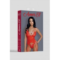 Amor EL, Испания Комплект эротического белья Madrid L/XL красный