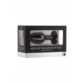 Анальная пробка с кристаллом Diamond Butt Plug (Medium)