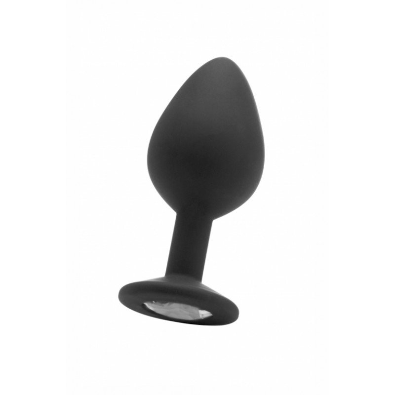 Shotsmedia, Голландия Анальная пробка с кристаллом Diamond Butt Plug (Large)