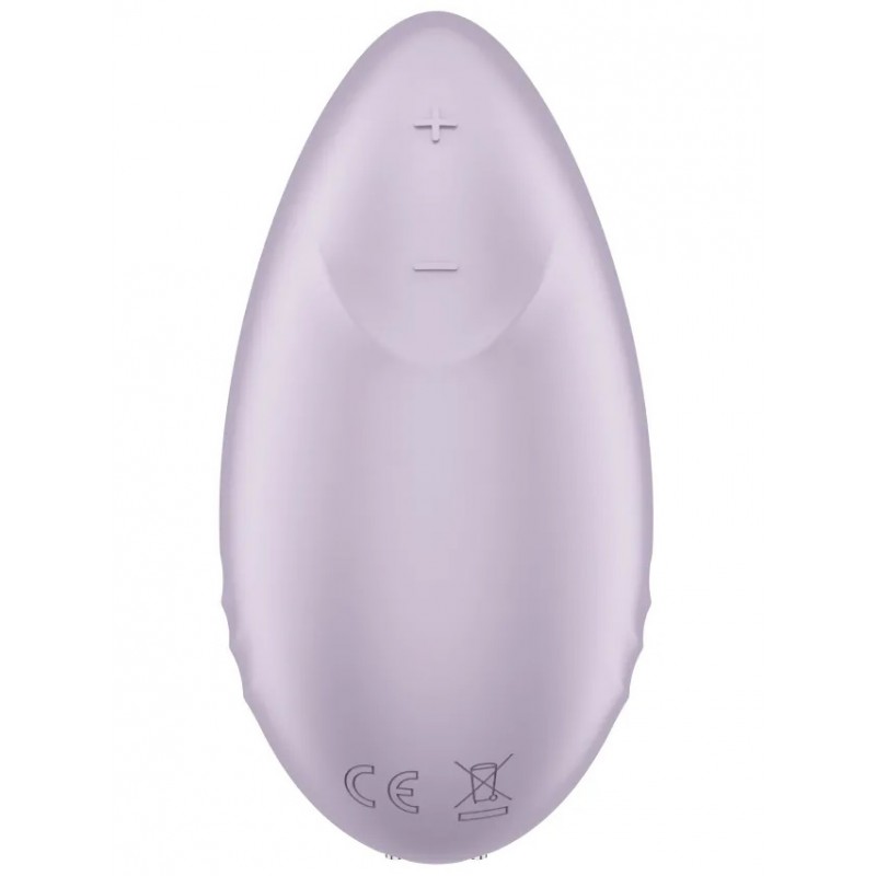 Фото Satisfyer, Германия Перезаряжаемый смарт-стимулятор с вибрацией Satisfyer Tropical Tip Lilac