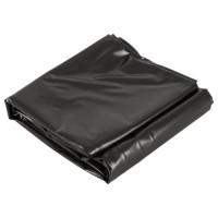 Виниловая простынь черная Lack-Laken soft 200х230 см