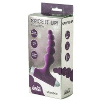 Анальная пробка с вибрацией Spice It Up New Edition Splendor фиолетовая