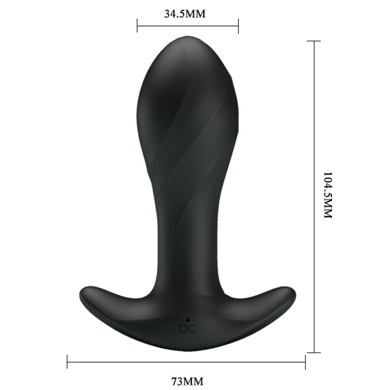 Анальная вибропробка для ношения Pretty Love Anal Plug Massager